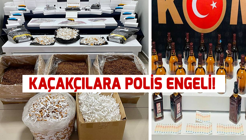 Denizli’de Kaçakçılara Operasyon!