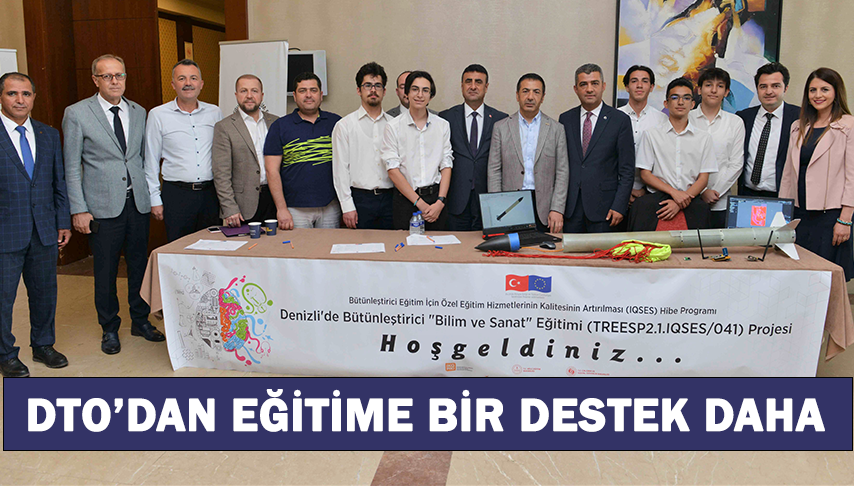 DTO’dan Eğitime Bir Destek Daha