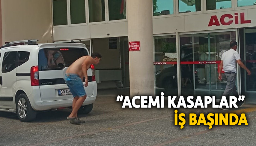 “Acemi kasaplar” iş başında