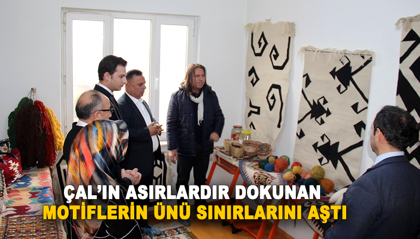 Geleneksel yöntemlerle işlenen motifler Londra’dan alıcı buldu